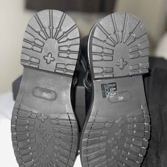 Ann Demeulemeester Black Leather Boots - Picture 4 of 4